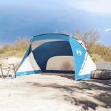 Strandtent vidaXL Azuurblauw - 274x178cm - 46% Korting!