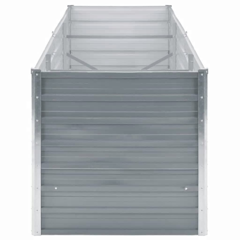 VidaXL Verhoogde Plantenbak 240cm Grijs - 51% Korting!