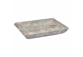 vidaXL Marmeren Gootsteen Grijs 50x35cm - 46% Korting!