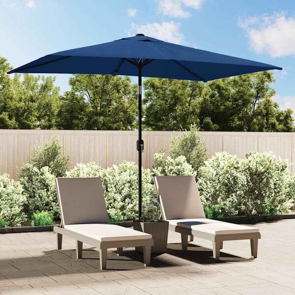 vidaXL Parasol 300x200 Azuurblauw - 46% Korting!