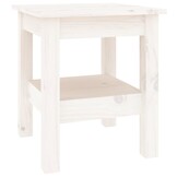 Salontafel Grenenhout Wit 35x35cm -56%! Retourtje