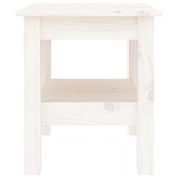 Salontafel Grenenhout Wit 35x35cm -56%! Retourtje