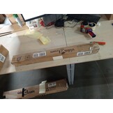 Kamerscherm Wit 175x180cm - 64% Korting! (Ongemonteerd)