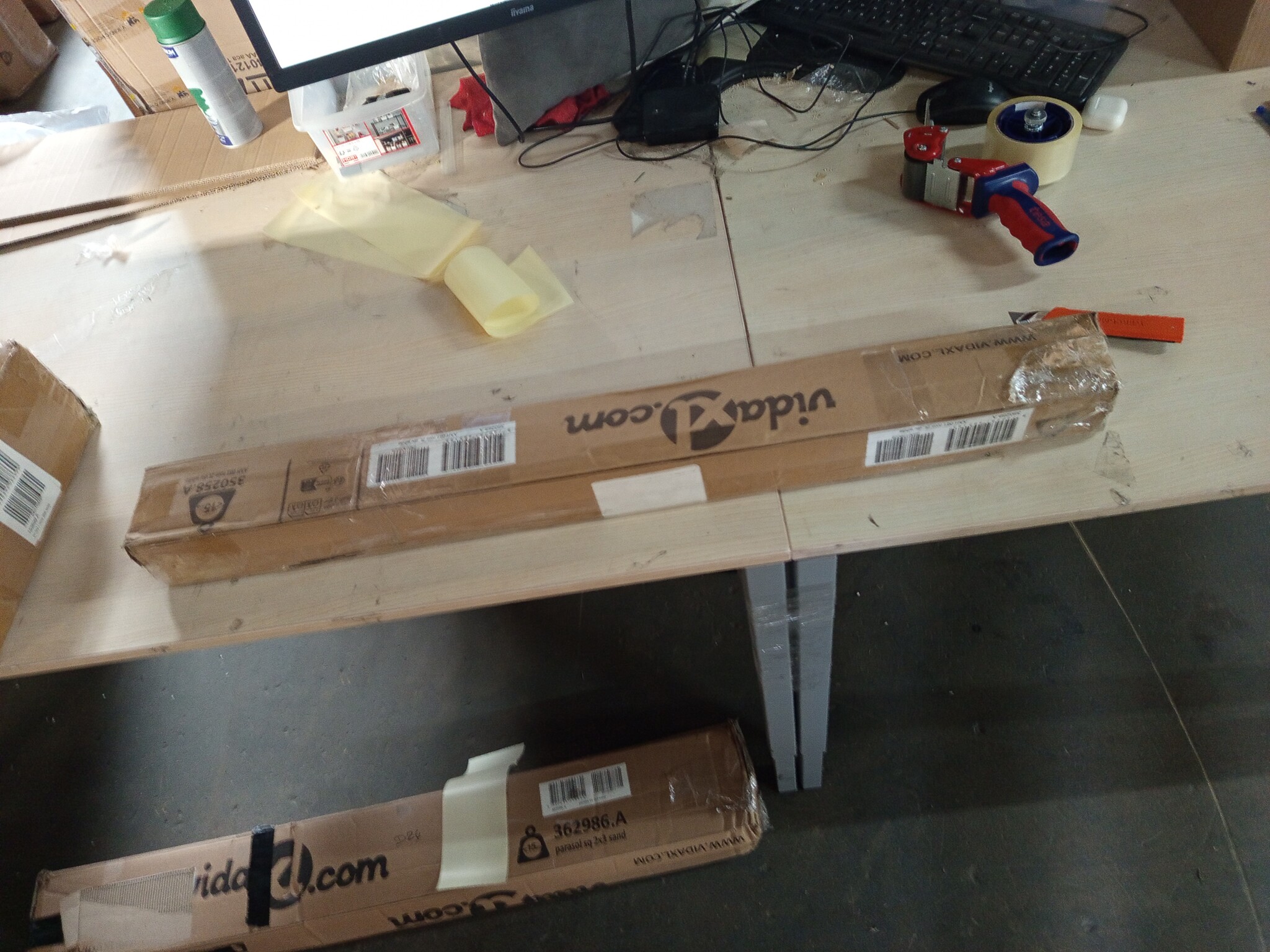 Kamerscherm Wit 175x180cm - 64% Korting! (Ongemonteerd)