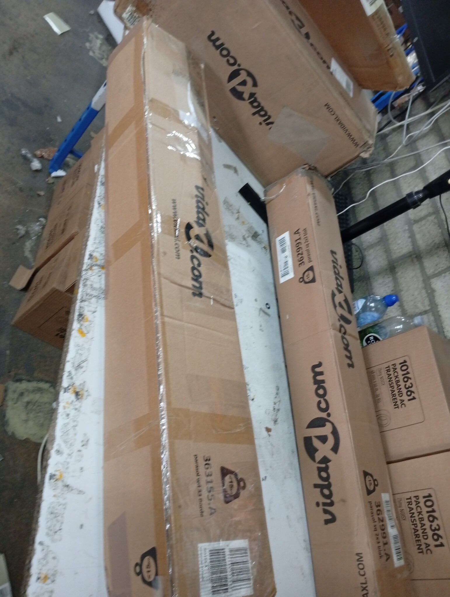 Bordeauxrode Parasol 330cm - HOUTEN PAAL - 64% Korting!