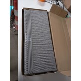 Trapmatten vidaXL (15 st) sisal-look zilver - 56% Korting!