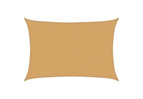 Zonnezeil Rechthoek 4x6m Zand - 51% Korting!