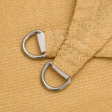 Zonnezeil Rechthoek 4x6m Zand - 51% Korting!