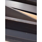 Tuinbank Grijs Grenenhout 2-Zits met Kussens -64%