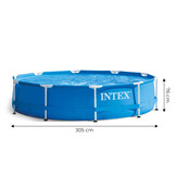 INTEX Zwembad Ø305cm + Pomp - Blauw - 46% Korting!