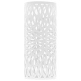 vidaXL Parapluhouder Wit - Bladeren Design - 56% Korting!