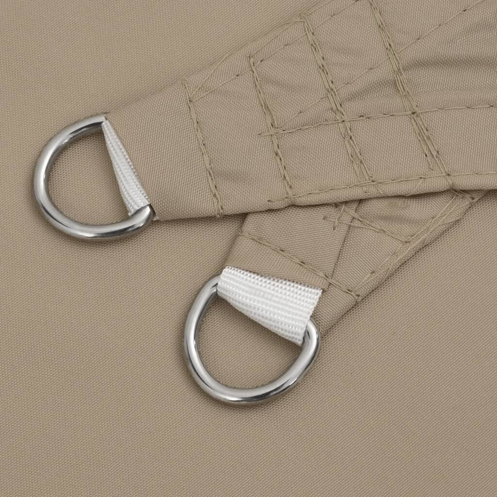 Zonnescherm Vierkant 3.6x3.6m Taupe - Retourdeal! 46% Korting