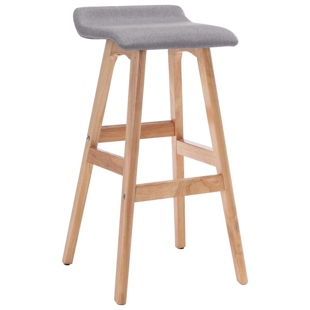 Barstoel Lichtgrijs Stof - 40% Korting! (Retourdeal)