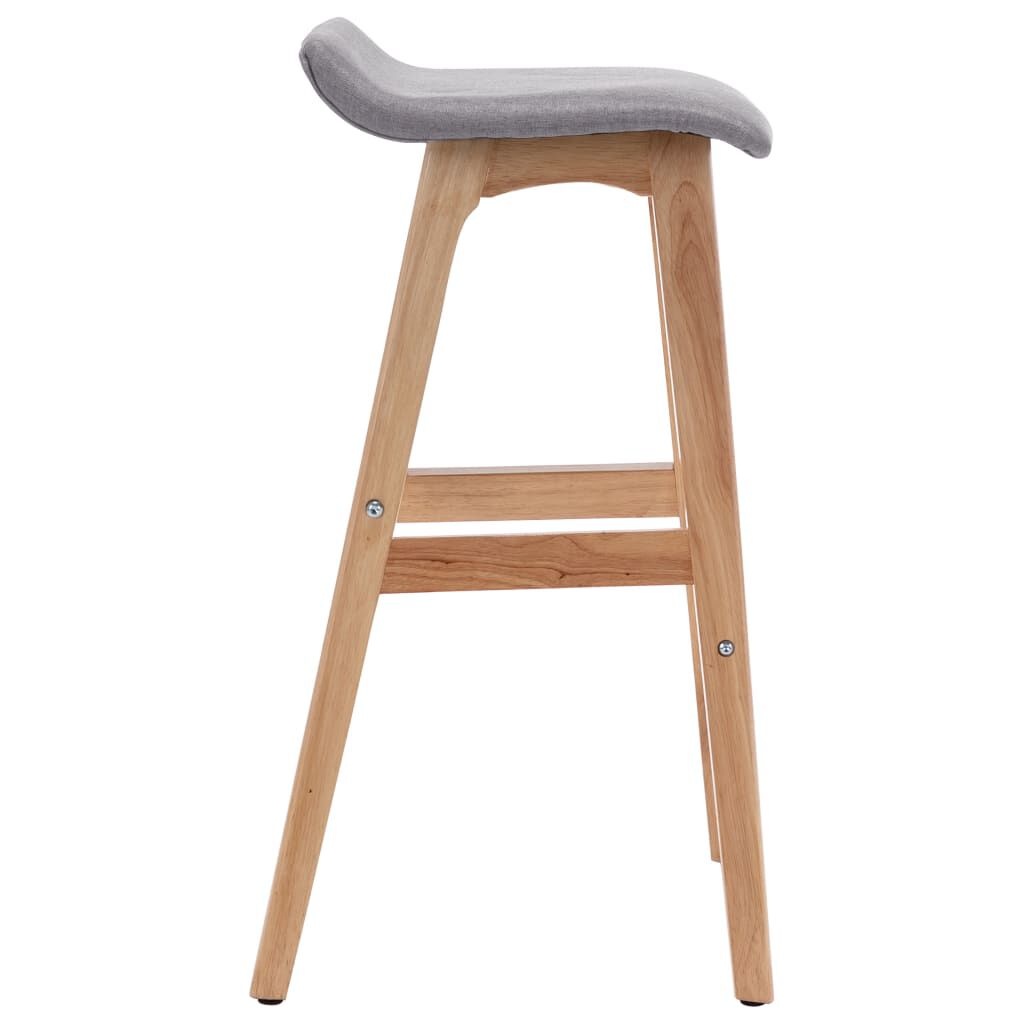 Barstoel Lichtgrijs Stof - 40% Korting! (Retourdeal)