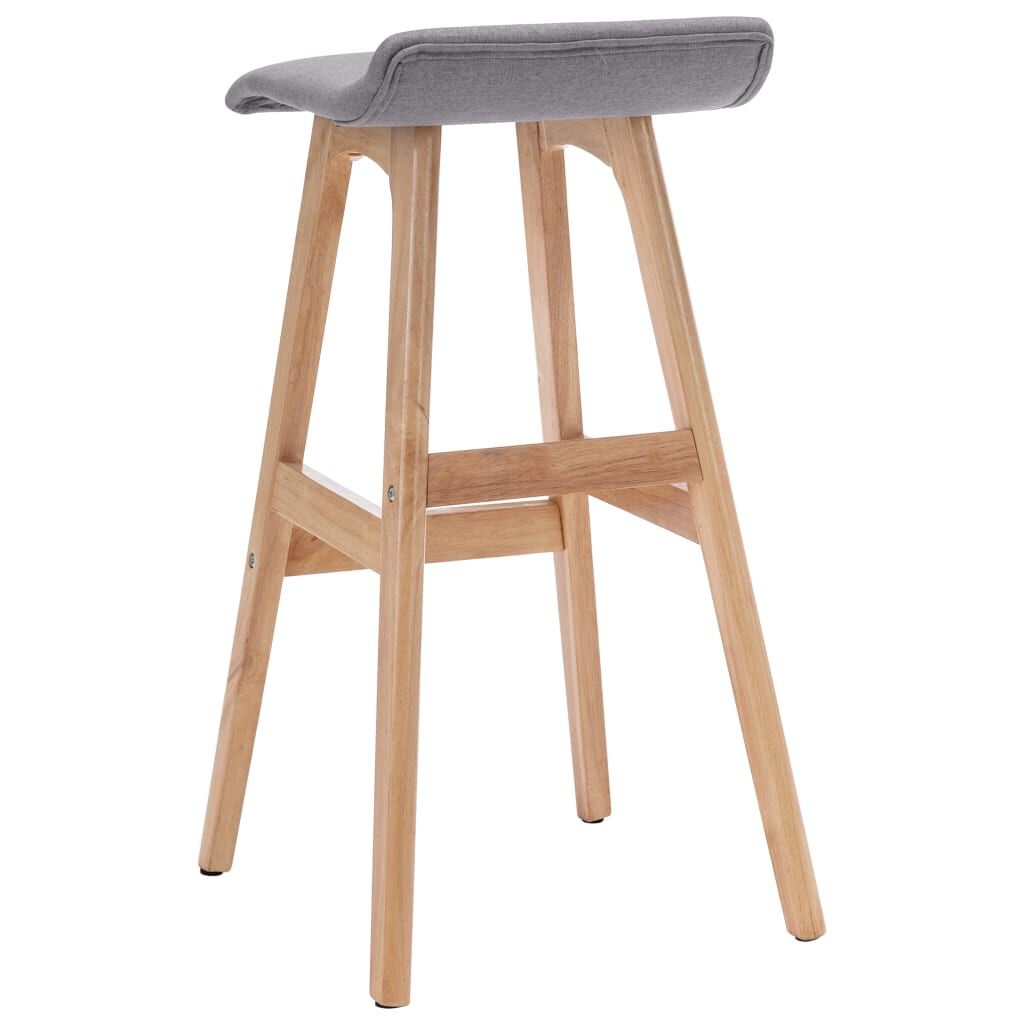 Barstoel Lichtgrijs Stof - 40% Korting! (Retourdeal)