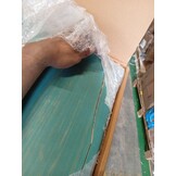 vidaXL Opbergkist Blauw Mangohout - Beschadigd - 60% Korting!