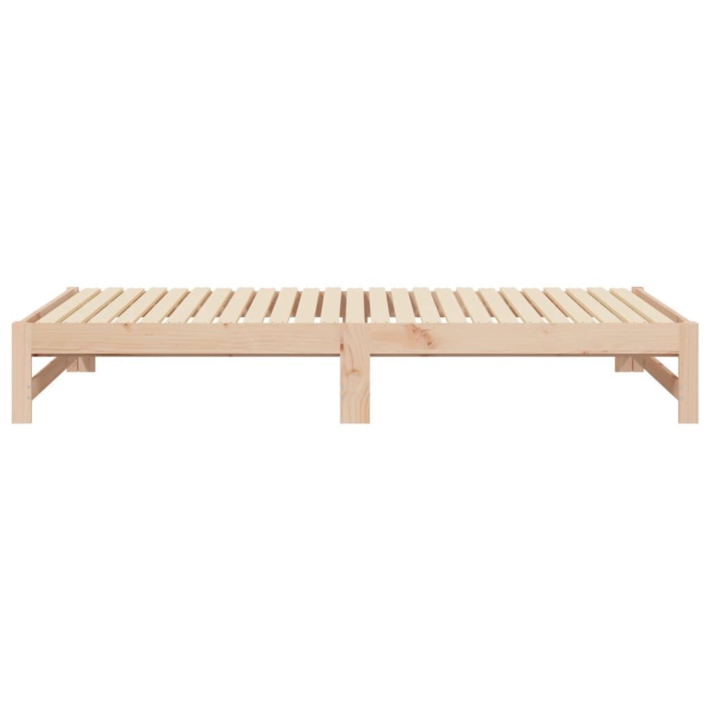 Slaapbank 2x80x200 Grenenhout - Uitschuifbaar! 40% Korting