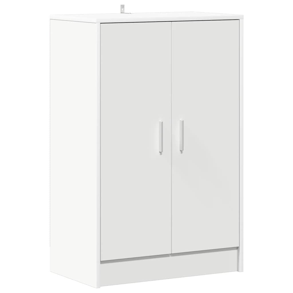 VidaXL Schoenenkast Wit 60cm - 35% Korting! Zo Goed Als Nieuw