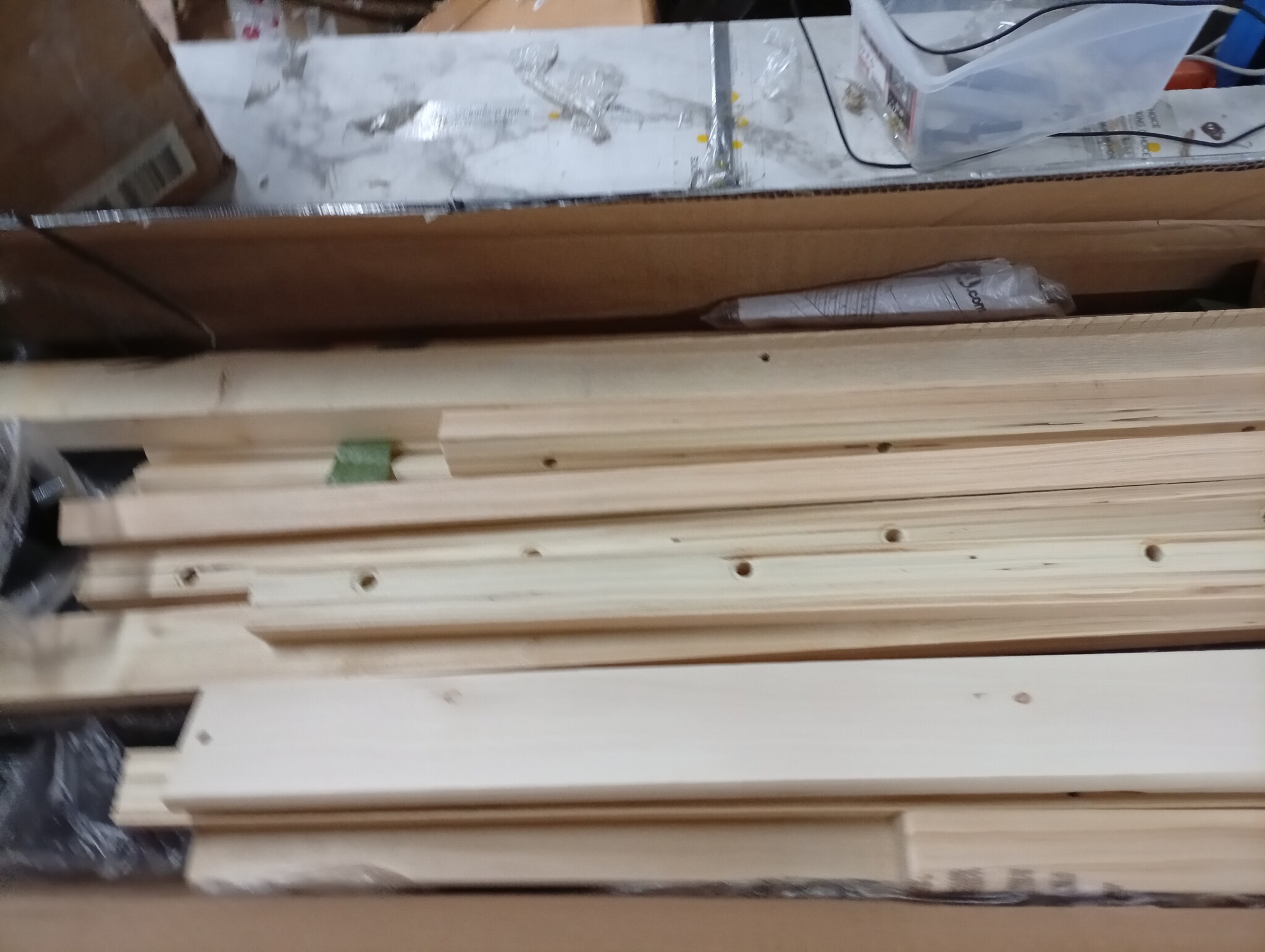 Bedframe Zwart 140x190 cm - Beschadigd - 55% Korting!