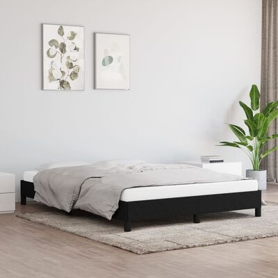Bedframe Zwart 140x190 cm - Beschadigd - 55% Korting!