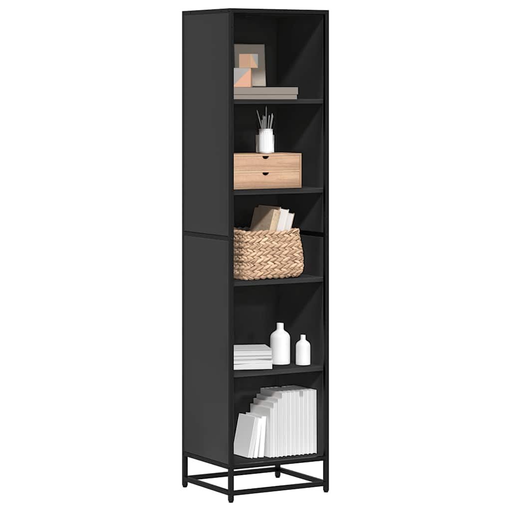 vidaXL Boekenkast Zwart 40x35x170cm - 40% Korting!