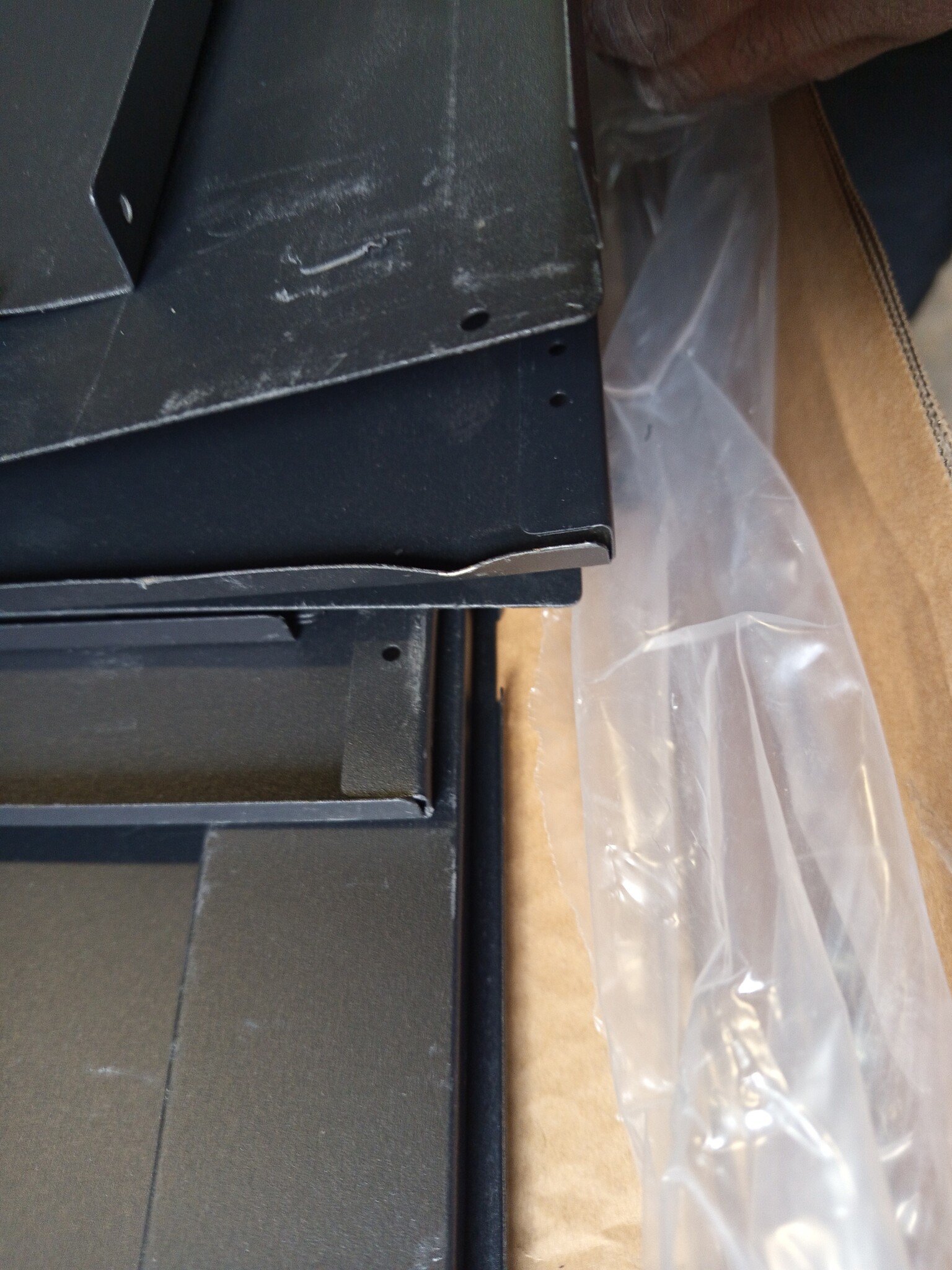 vidaXL Dressoir Zwart Staal 100cm - 55% Korting!