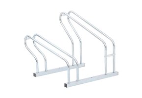 Fietsstandaard voor 2 fietsen - Gegalvaniseerd staal - 40% KORTING!