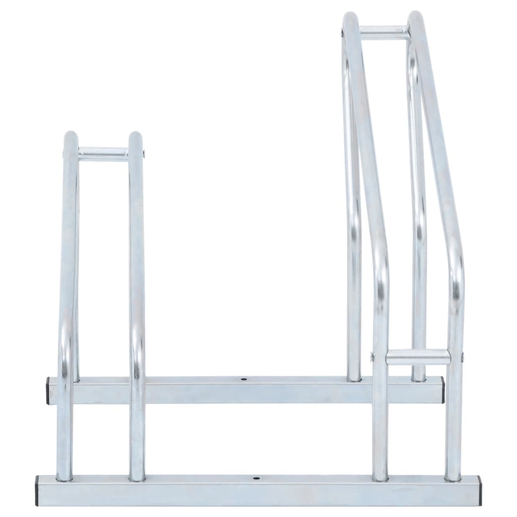Fietsstandaard voor 2 fietsen - Gegalvaniseerd staal - 40% KORTING!