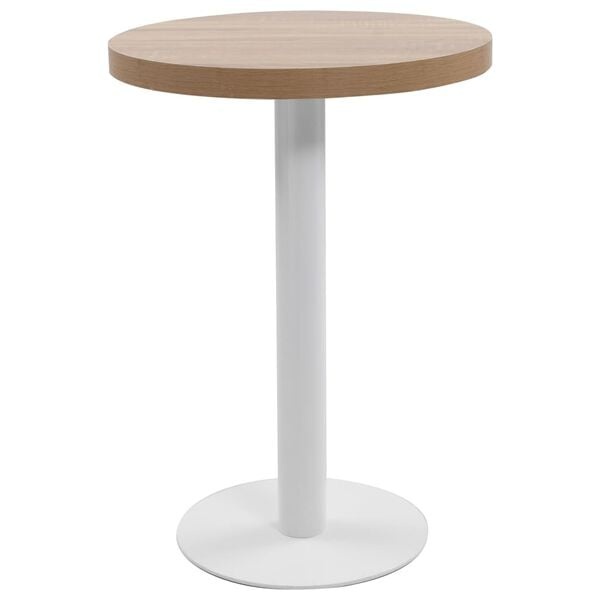 Bistrotafel Lichtbruin 60cm - 40% Korting! (Retour)