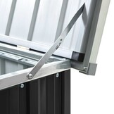 vidaXL Tuinbox 171cm Antraciet - 55% Korting!