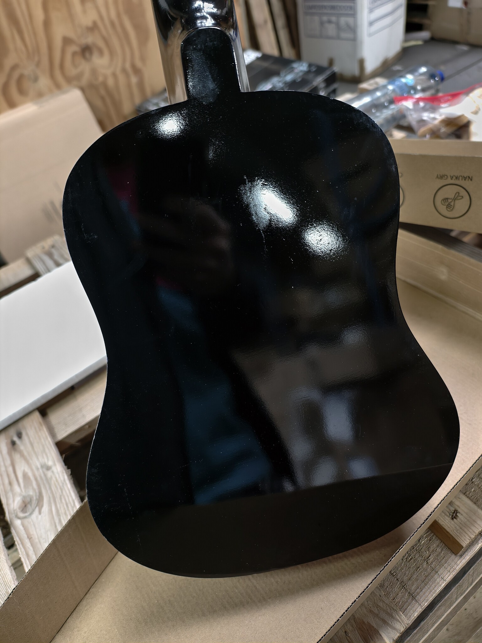 Kinder Gitaar Hout Bruin - 55% Korting! (Krassen)