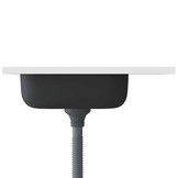 vidaXL Gootsteen RVS 60x50cm + Afvoerset - 40% Korting!