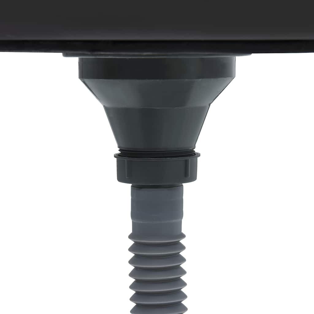 vidaXL Gootsteen RVS 60x50cm + Afvoerset - 40% Korting!