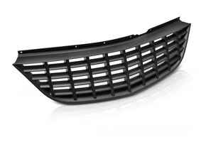 Grill Opel Corsa D 06-10 Mat Zwart - 50% Korting!