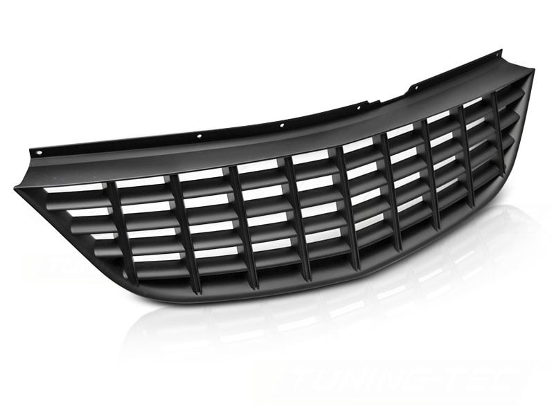 Grill Opel Corsa D 06-10 Mat Zwart - 50% Korting!