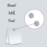 vidaXL Magneetbord Glas Wit 60x30cm - 40% Korting!