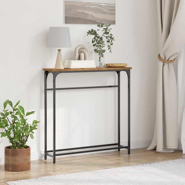 vidaXL Console Tafel Oud Hout - 40% Korting!