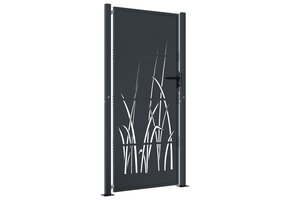 vidaXL Poort 105x180cm Antraciet - 55% Korting! Krasjes