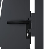 vidaXL Poort 105x180cm Antraciet - 55% Korting! Krasjes