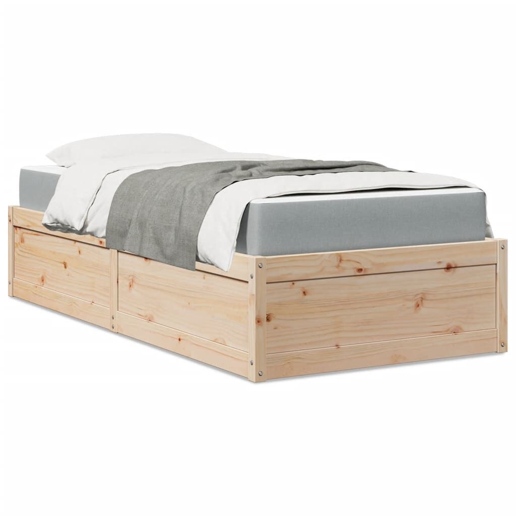Grenen Bedframe 90x200cm - Zo Goed Als Nieuw! 71% Korting