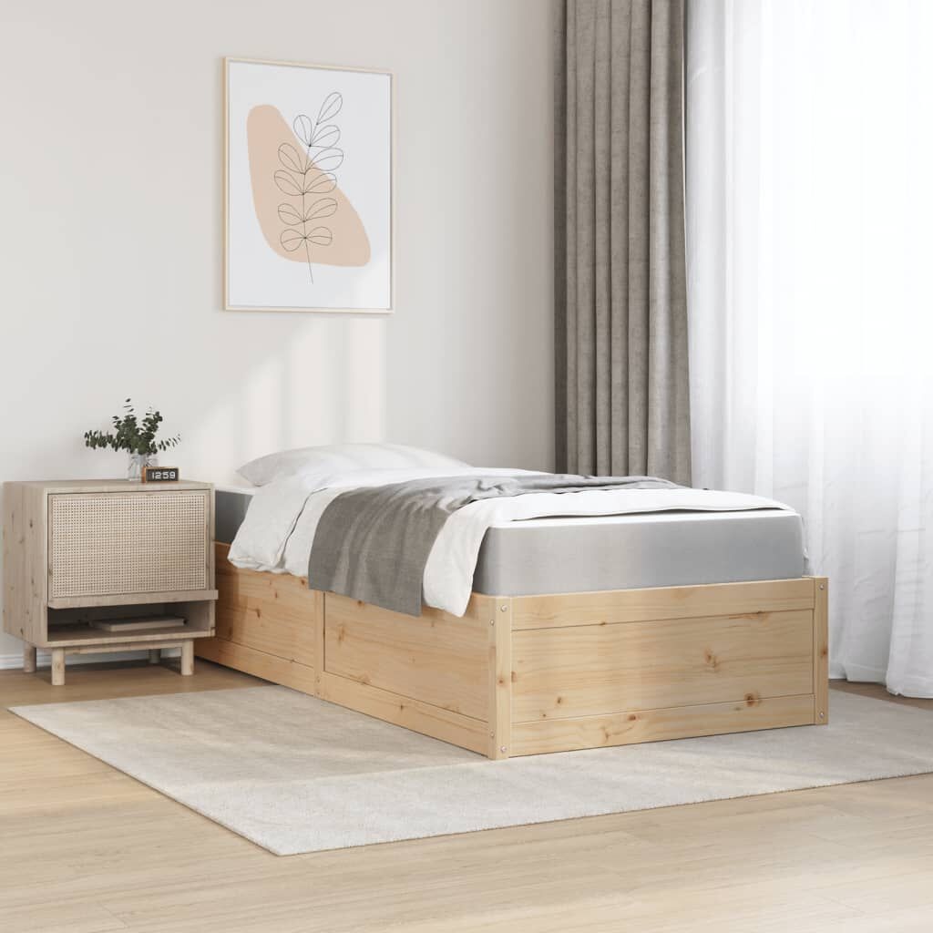 Grenen Bedframe 90x200cm - Zo Goed Als Nieuw! 71% Korting