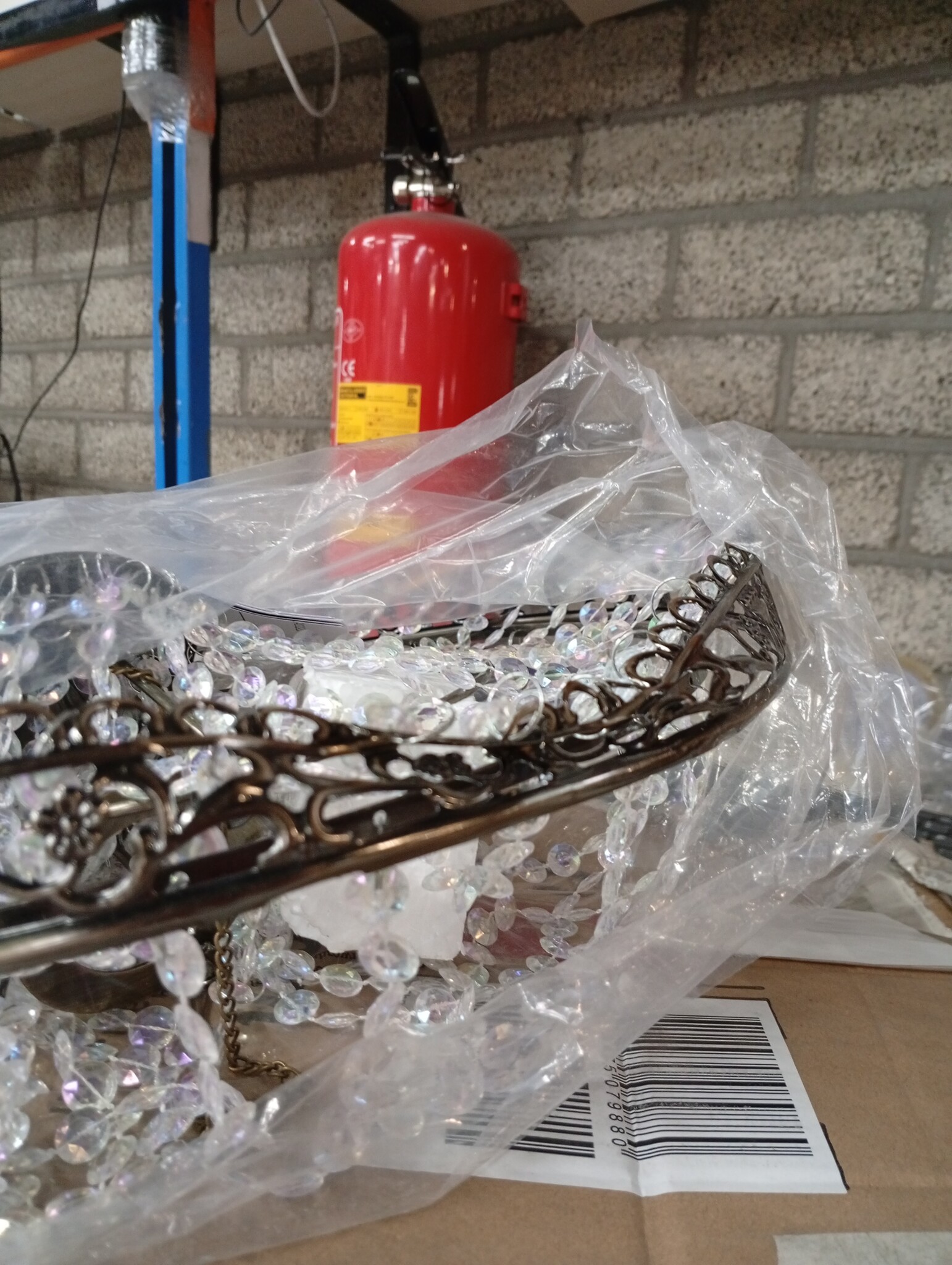 Kroonluchter 36,5x46cm - 60% Korting! (Deukje)