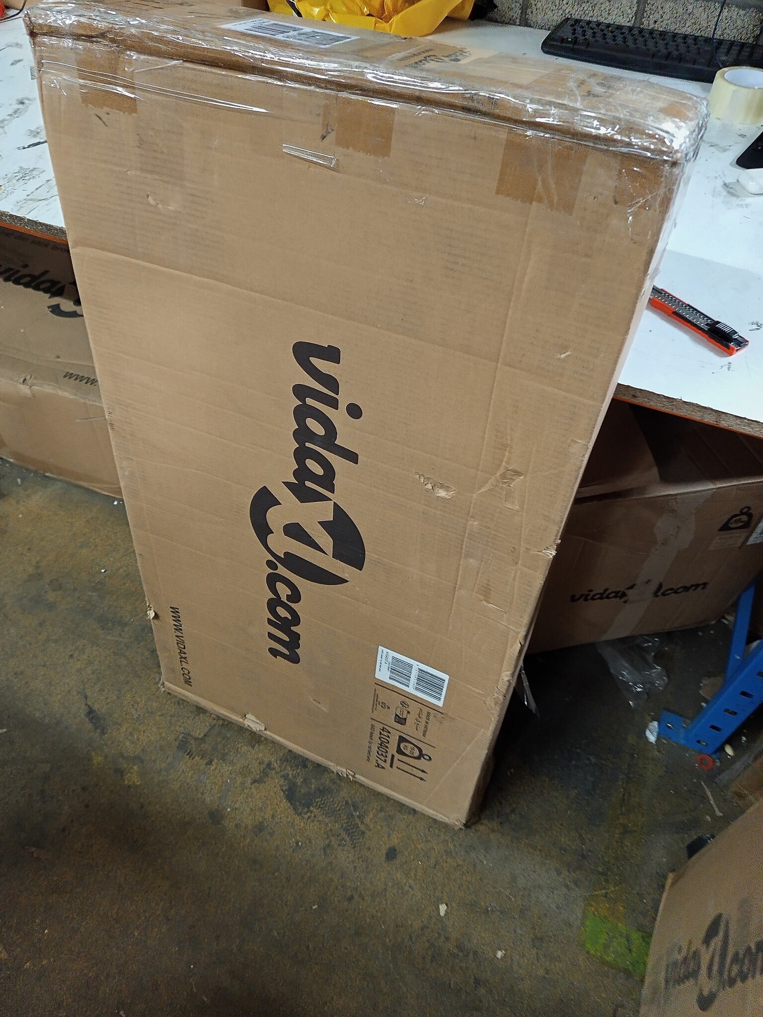 VidaXL Ligbed met Wielen & Kussen Beige - 60% Korting!