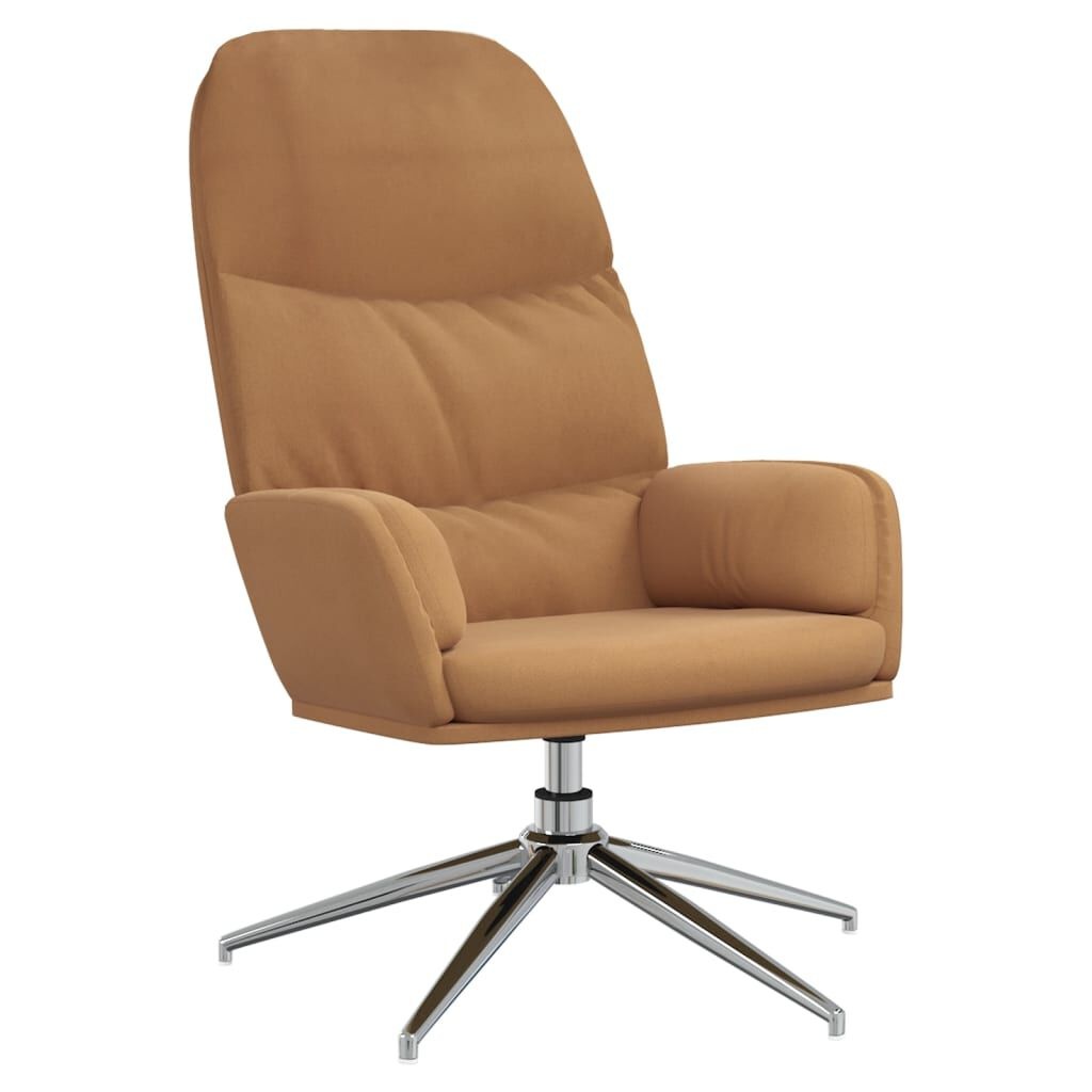 Relaxstoel Kunstsuède Taupe - 40% Korting! Draaibaar