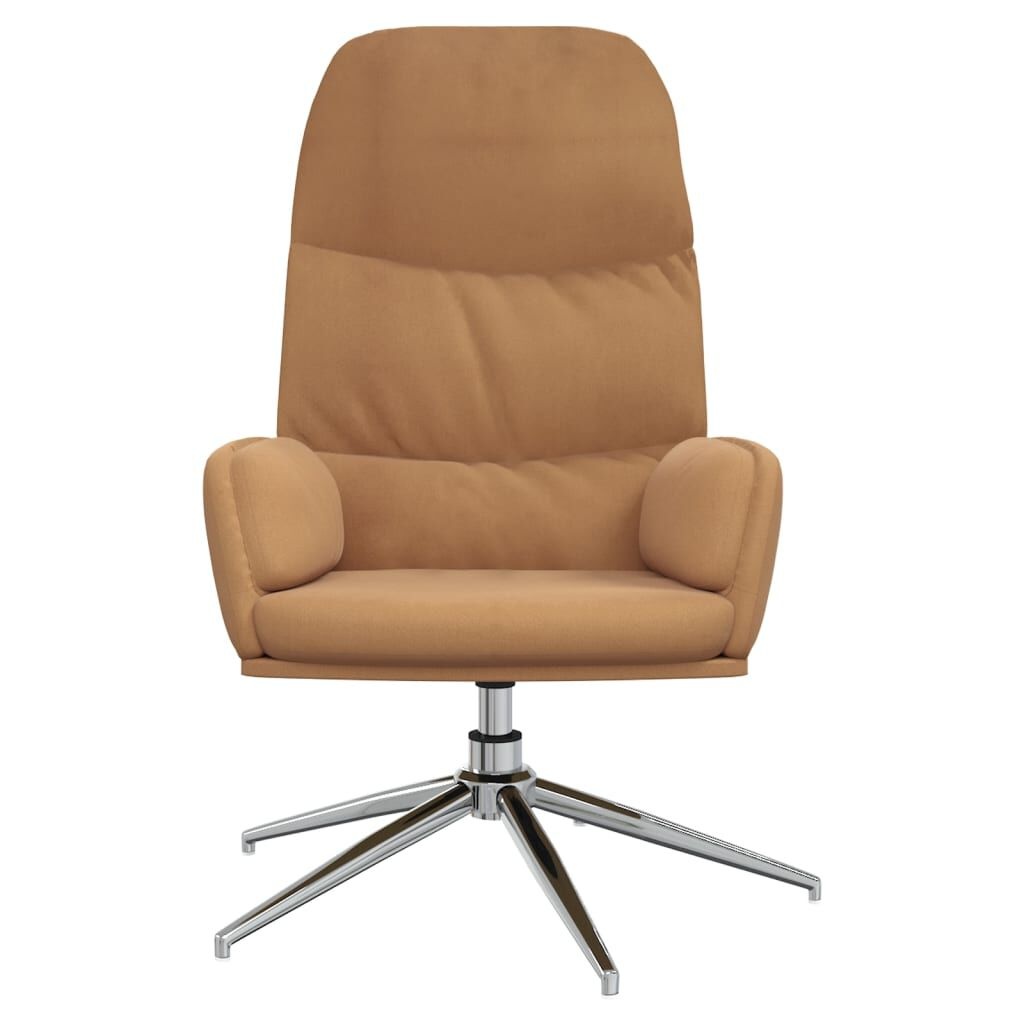 Relaxstoel Kunstsuède Taupe - 40% Korting! Draaibaar