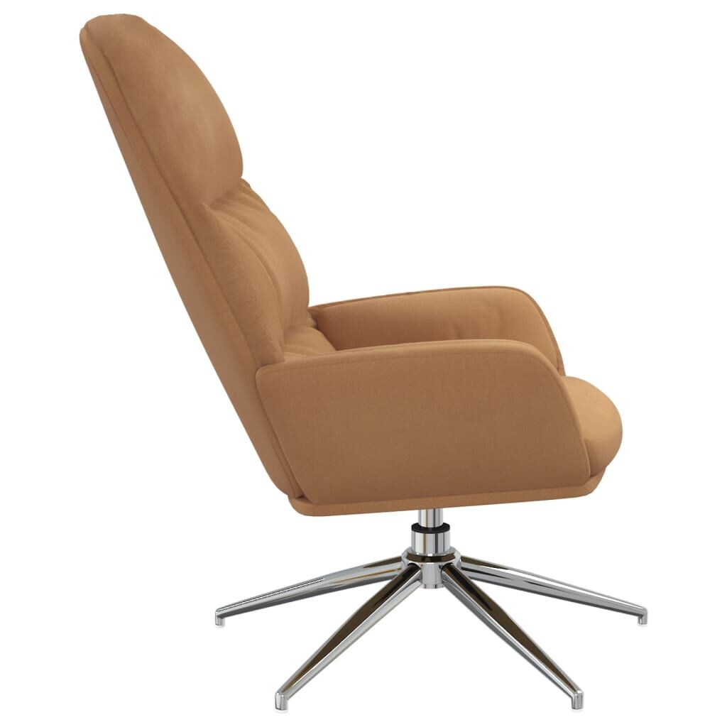 Relaxstoel Kunstsuède Taupe - 40% Korting! Draaibaar