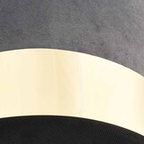 VidaXL Kruk Fluweel Grijs/Goud - Zo Goed Als Nieuw! 35% Korting
