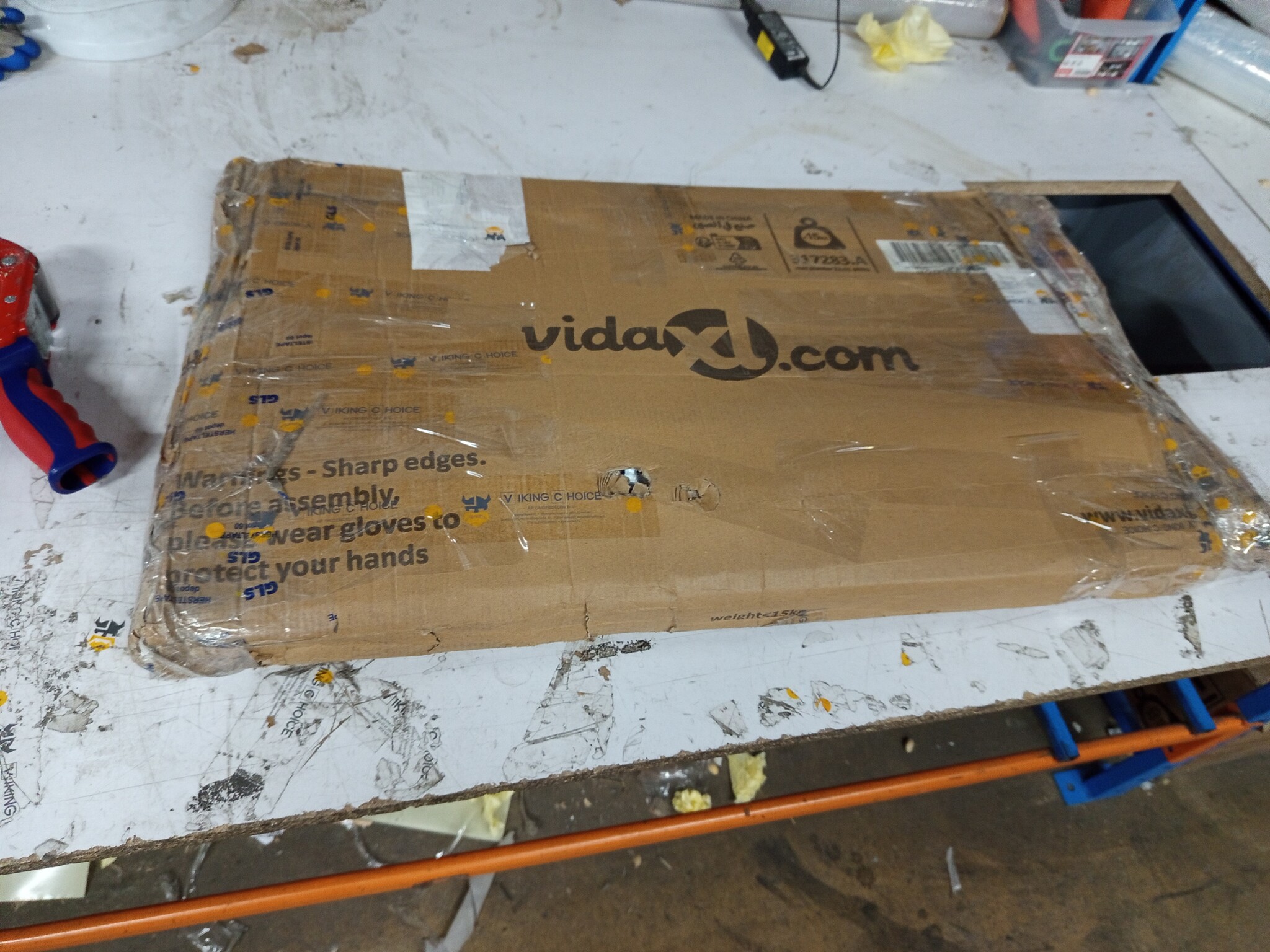 VidaXL Verhoogde Plantenbak 320cm Antraciet - 55% Korting!