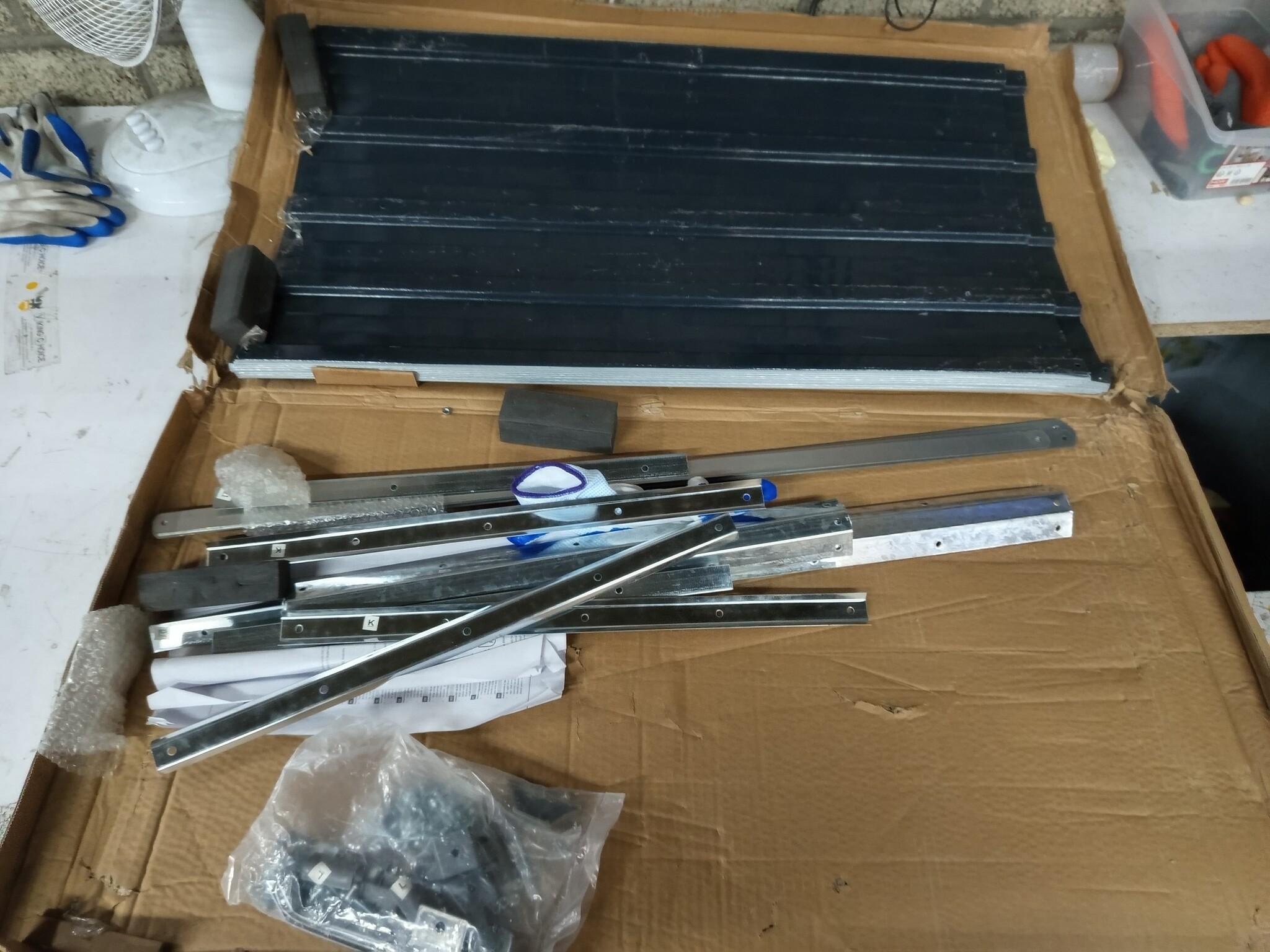 VidaXL Verhoogde Plantenbak 240cm Antraciet - 60% Korting!