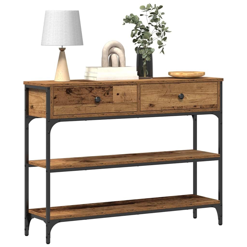 VidaXL Console Tafel Oud Hout - 40% Korting! Zo Goed Als Nieuw!